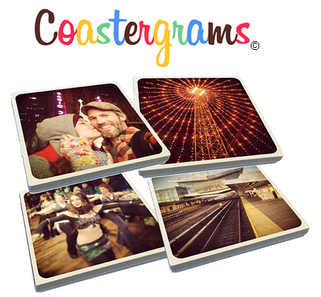 Instagrams on Stone Drink Coasters